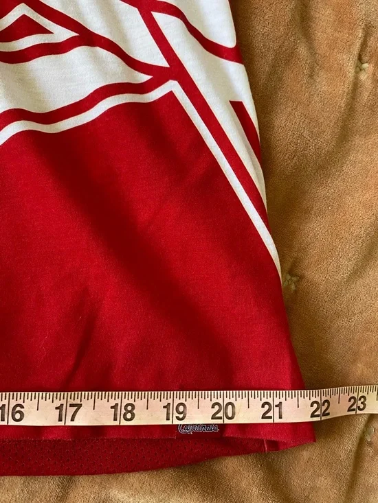 Nike Red and White St. Louis Cardinals Baseball Graphic Tank Top - Picture 6 of 9